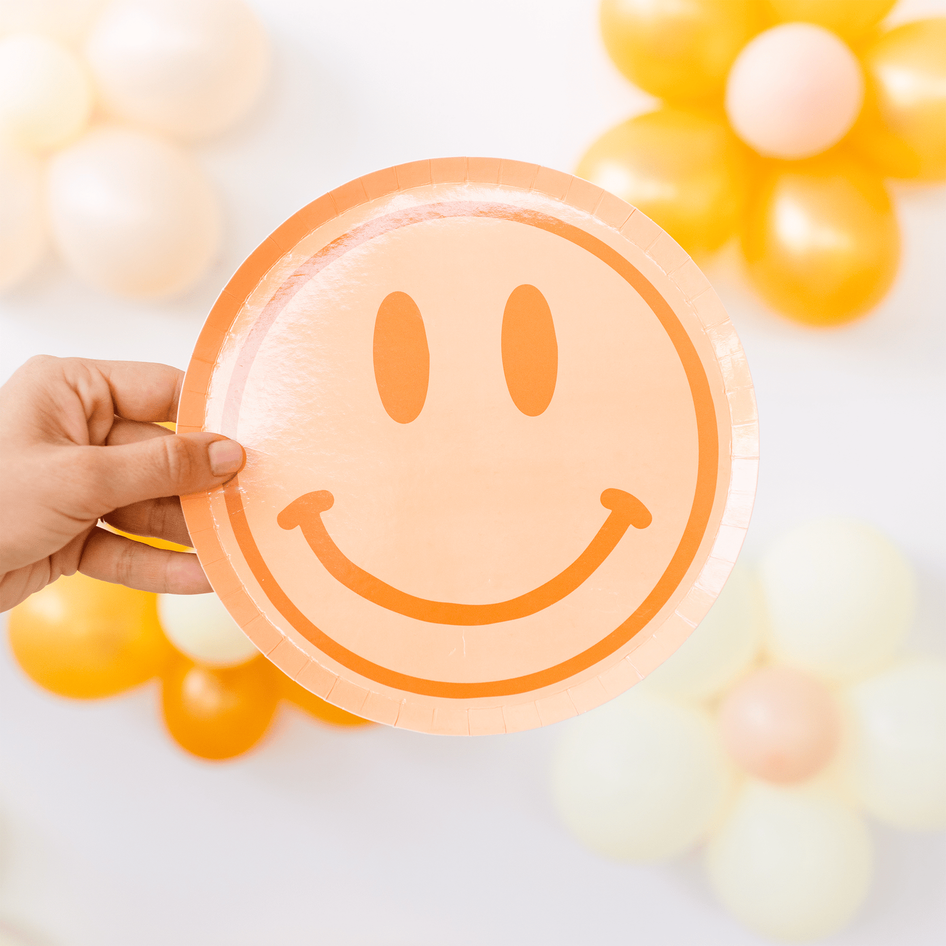 Peace & Love Smile Dessert Plates - 8 Pk. - Bria Blair Creative