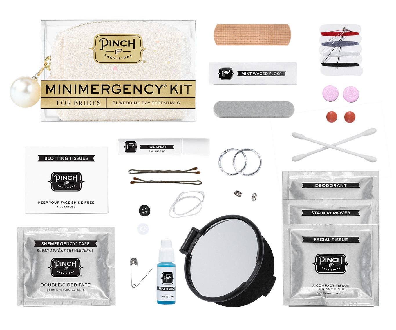 Pearl Minimergency Kit for Brides - Bria Blair Creative