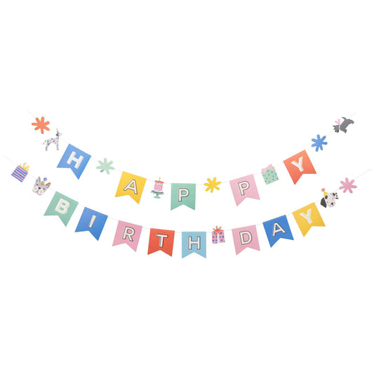 PET1102 - Happy Birthday Banner - Dog - Bria Blair Creative