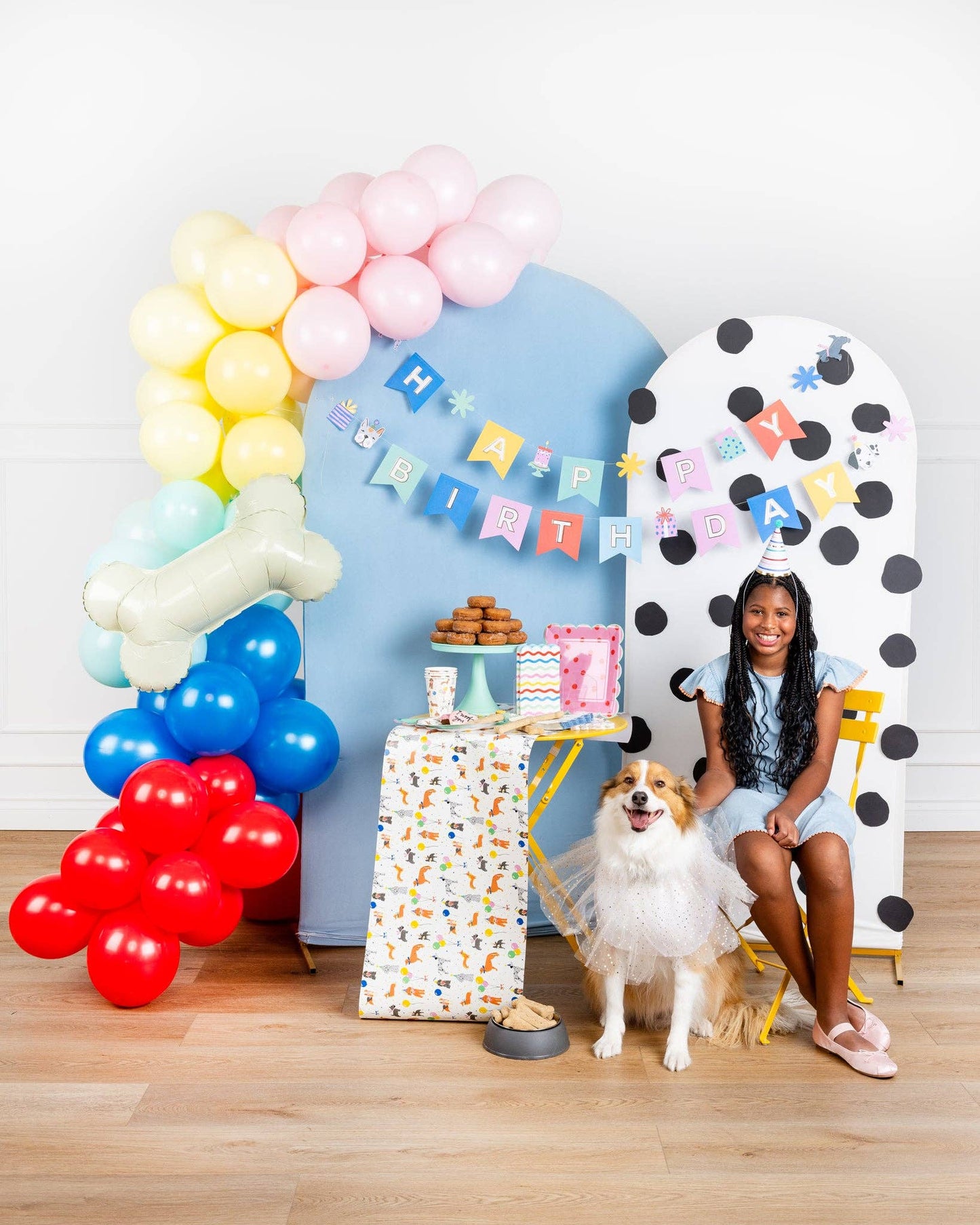 PET1102 - Happy Birthday Banner - Dog - Bria Blair Creative