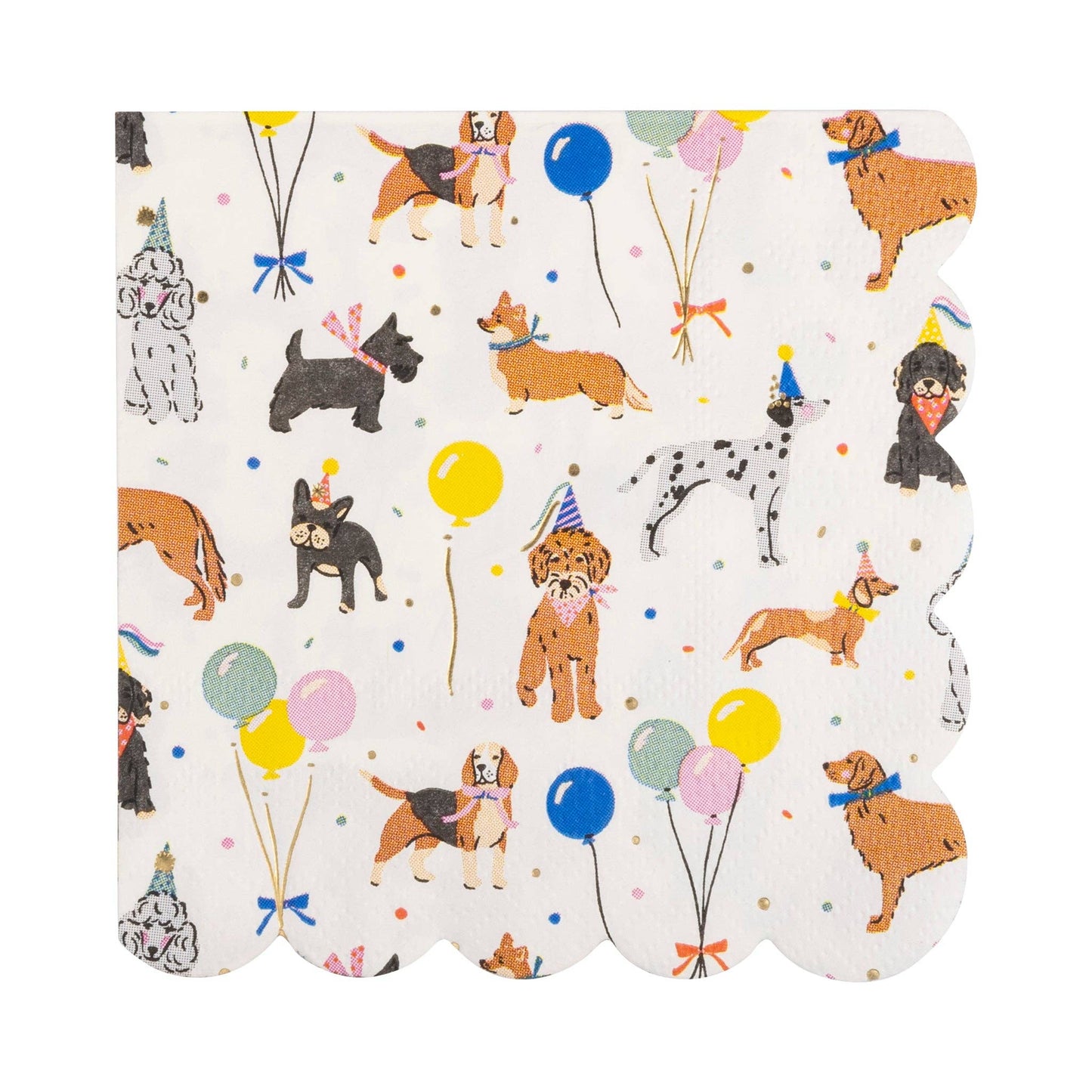 PET1138 - Dog Party Cocktail Napkin - Bria Blair Creative