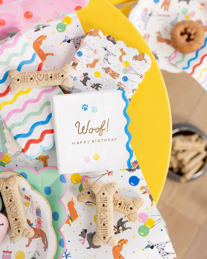PET1138 - Dog Party Cocktail Napkin - Bria Blair Creative