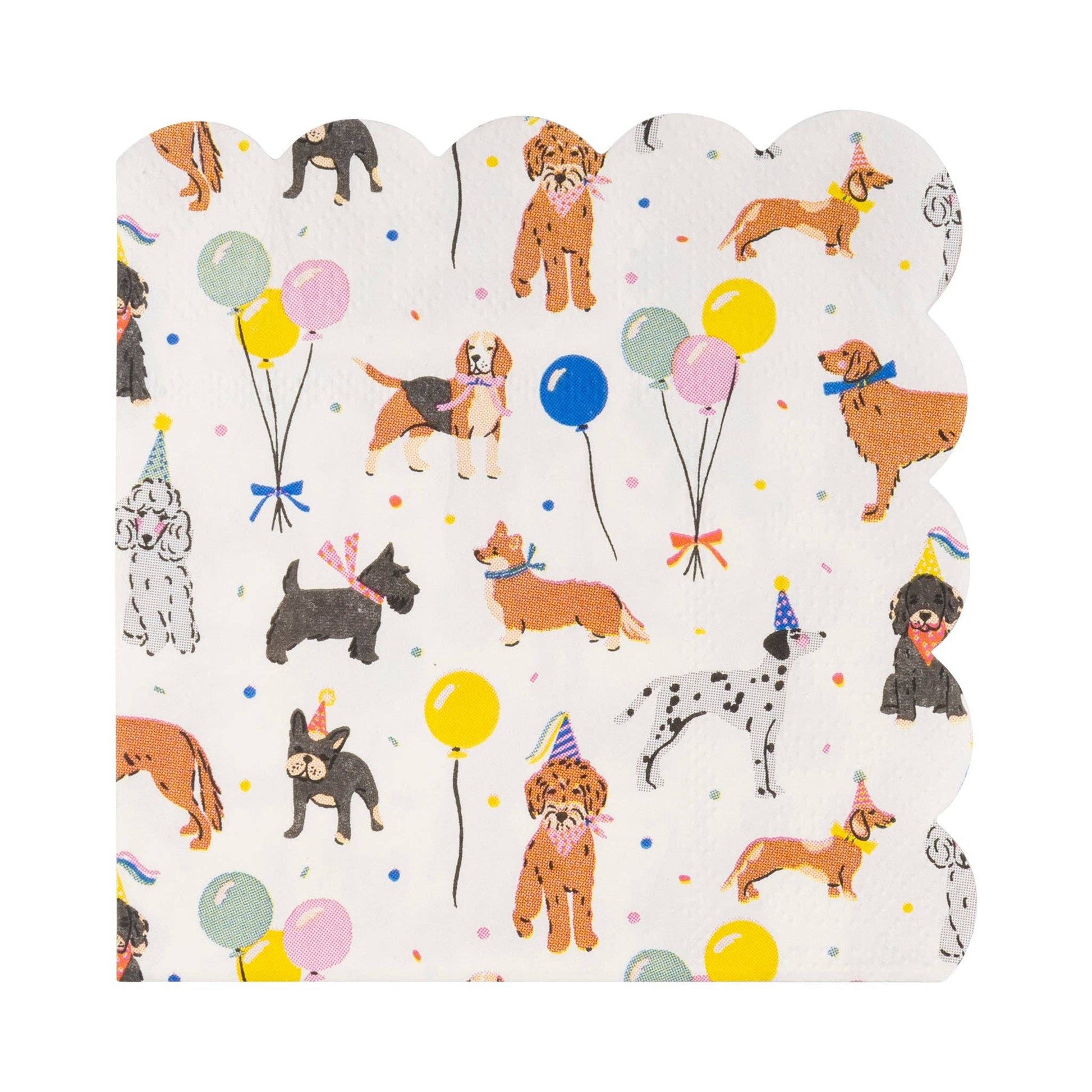 PET1138 - Dog Party Cocktail Napkin - Bria Blair Creative