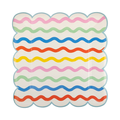 PET1140 - Ric Rac Striped Plate - Bria Blair Creative