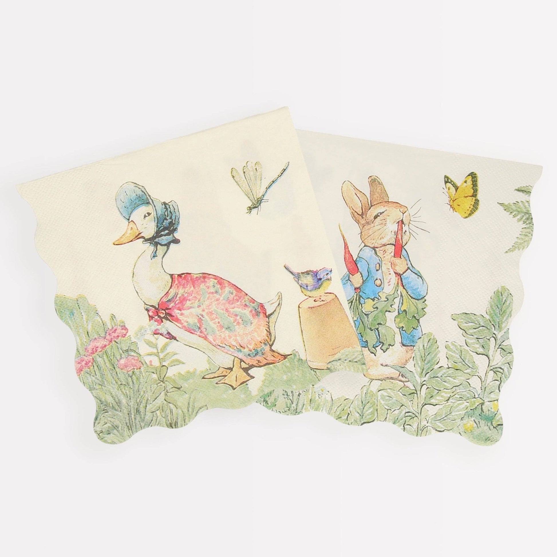 Peter Rabbitâ„¢ In The Garden Large Napkins - Bria Blair Creative