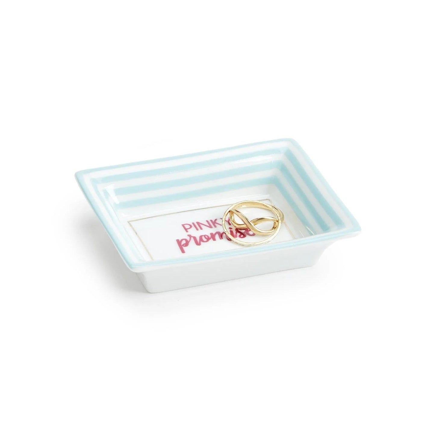 Petite Wise Sayings Trinket Tray in Gift Box - Porcelain - Bria Blair Creative