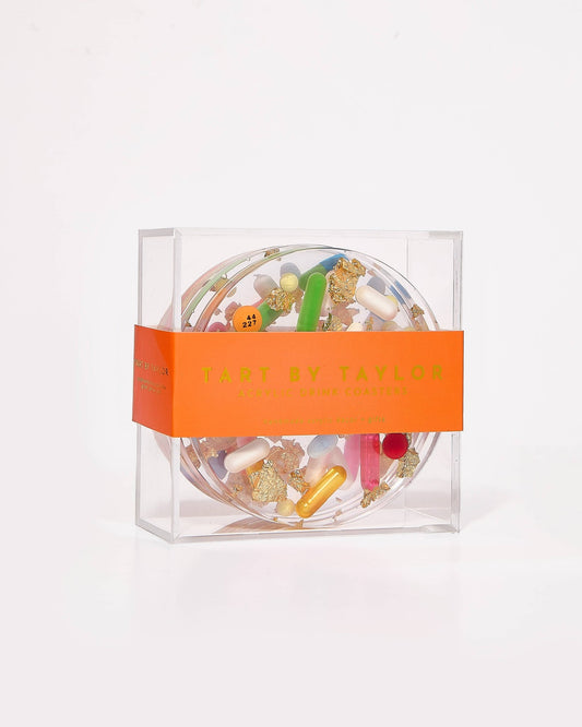 Pill + Gold Coaster: Boxed Set of 4 - Bria Blair Creative