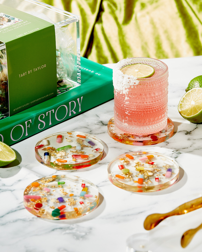 Pill + Gold Coaster: Boxed Set of 4 - Bria Blair Creative