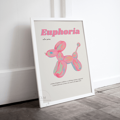 Pink Nostalgic Euphoria Wall Art Prints: 9"x11" - Bria Blair Creative