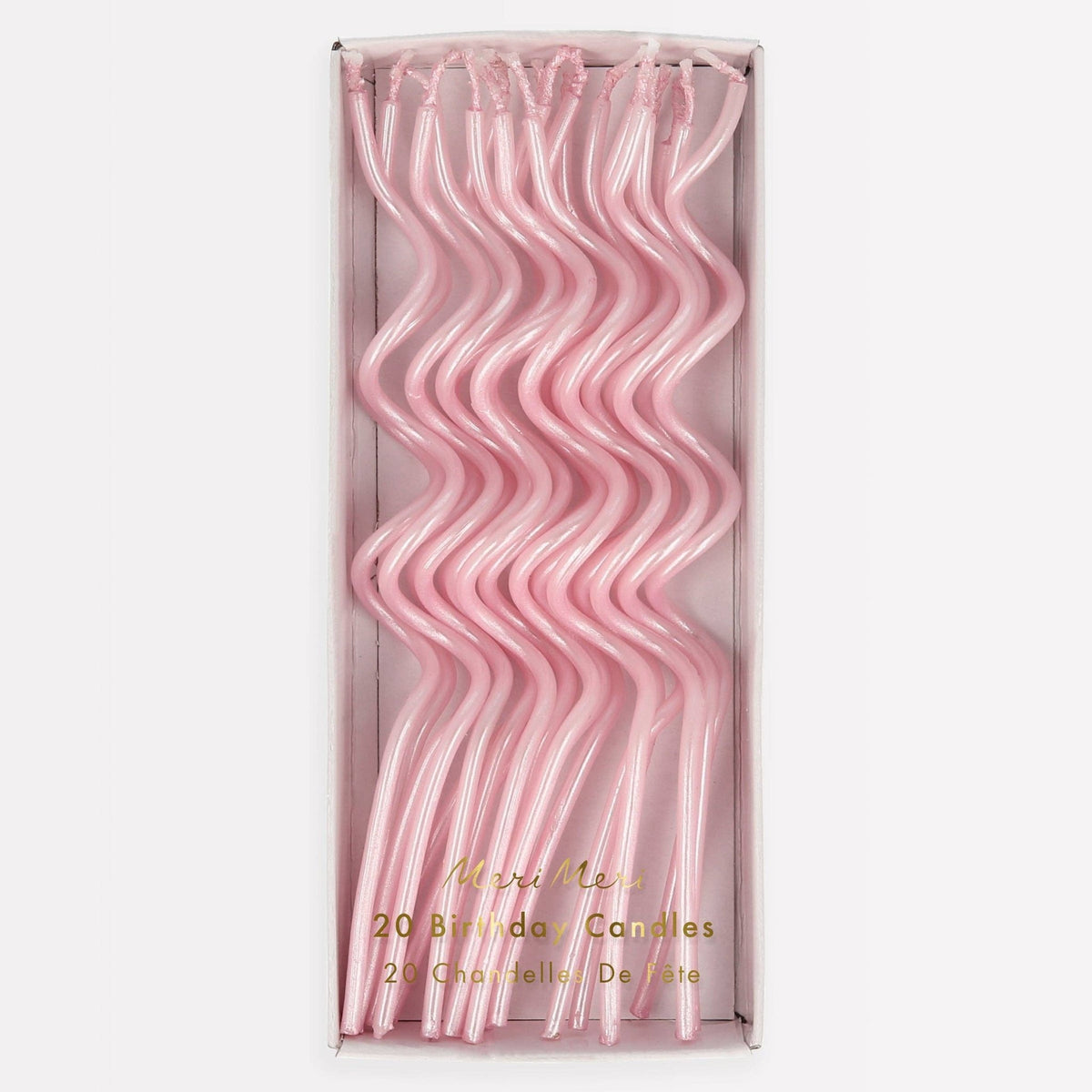 Pink Swirly Candles - Bria Blair Creative