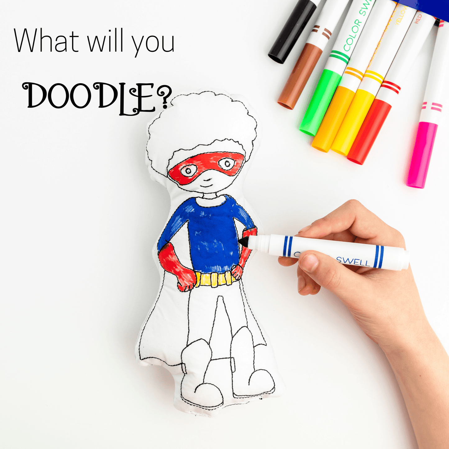 Pirate Ship Doodle Coloring Activity for Kids: Pirate Boy - Bria Blair Creative
