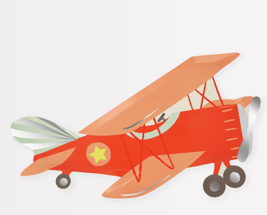 Plane Plates - Bria Blair Creative