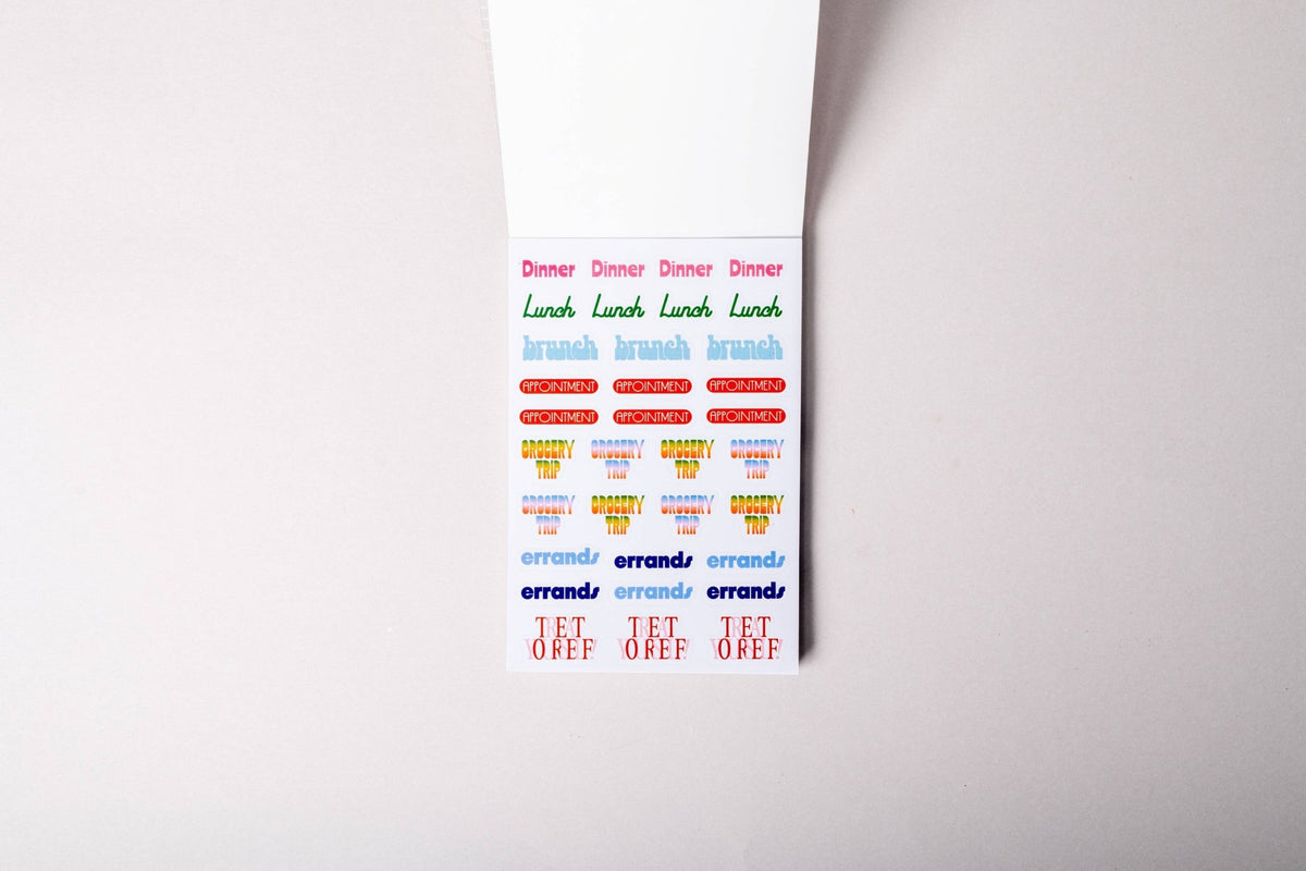 Planner Sticker Book, Issue One - Bria Blair Creative