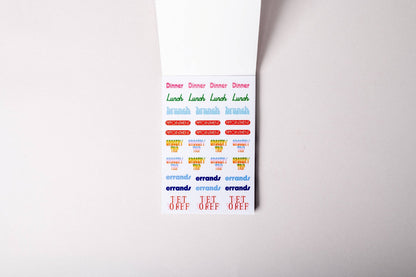 Planner Sticker Book, Issue One - Bria Blair Creative