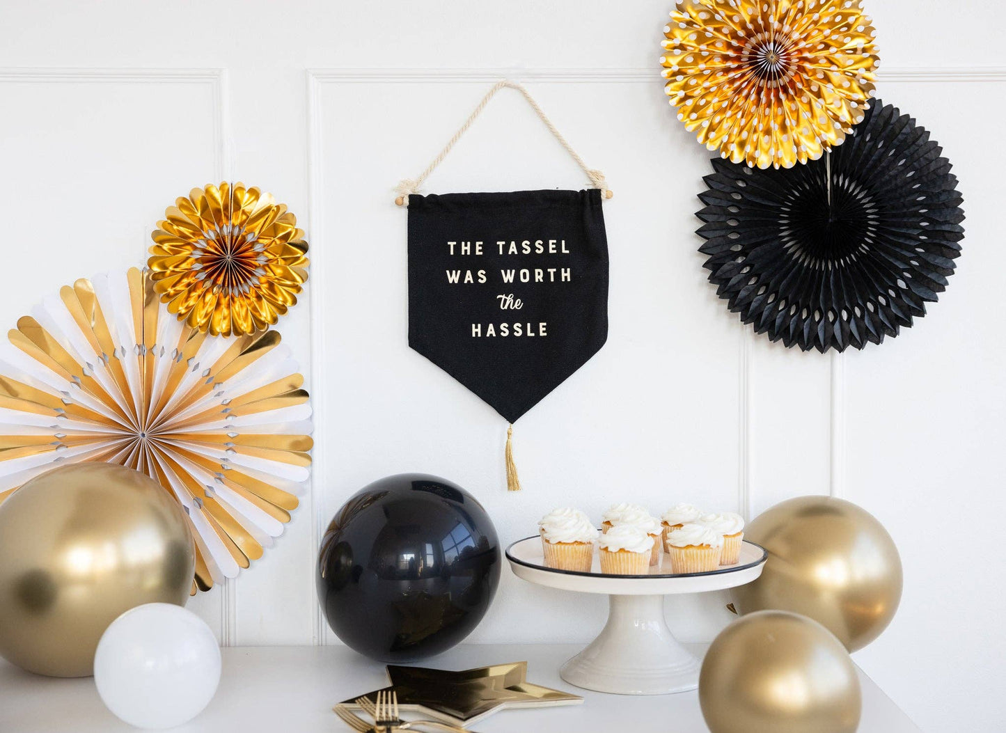 PLHB126 - Worth the Hassle Canvas Banner - Bria Blair Creative