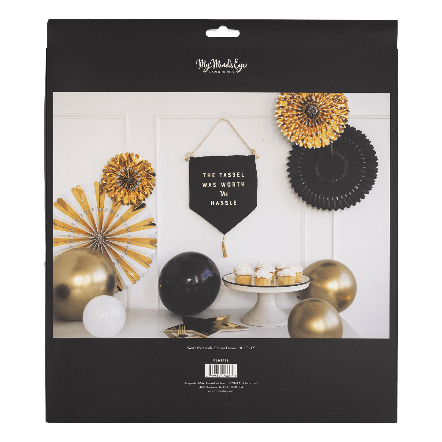 PLHB126 - Worth the Hassle Canvas Banner - Bria Blair Creative