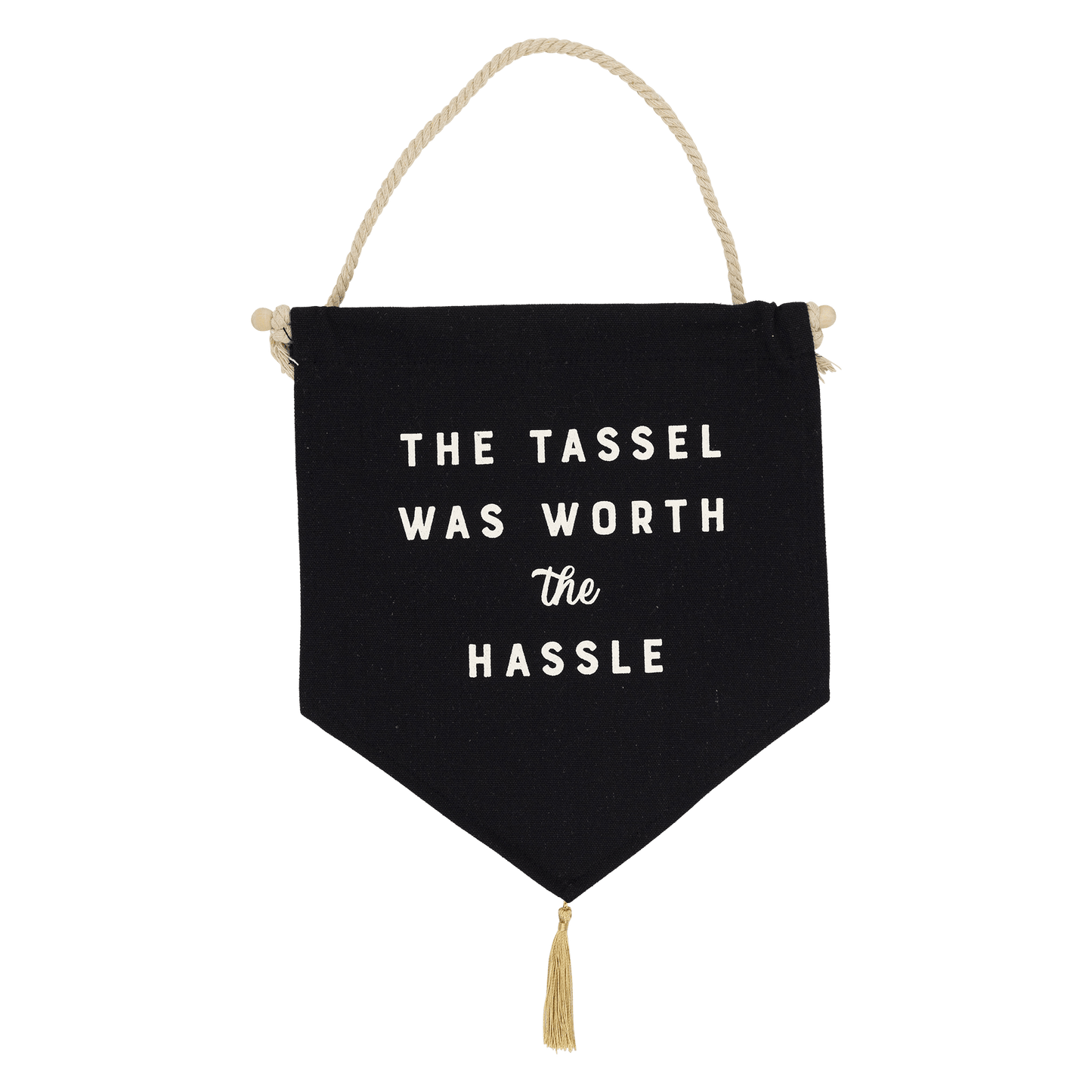 PLHB126 - Worth the Hassle Canvas Banner - Bria Blair Creative
