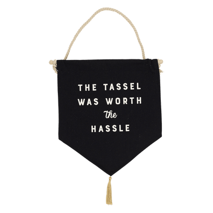 PLHB126 - Worth the Hassle Canvas Banner - Bria Blair Creative
