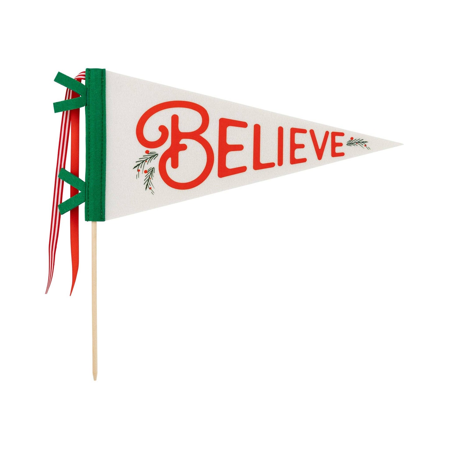 PLHB354 - Believe Felt Pennant Banner - Bria Blair Creative