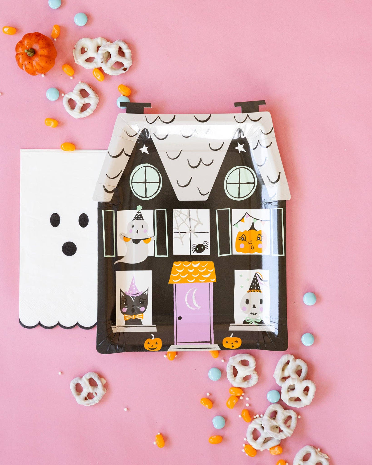 PLNP1331 - Ghost and Jack Guest Napkin Set - Bria Blair Creative