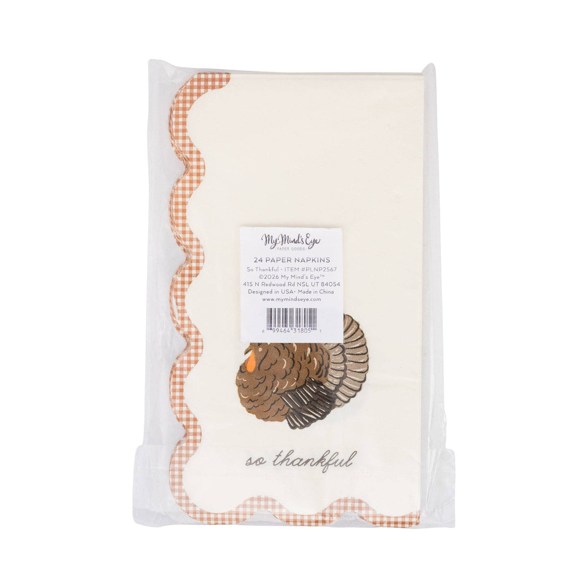 PLNP2567 - So Thankful Guest Towel Napkin (24ct) - Bria Blair Creative