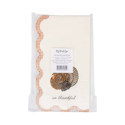 PLNP2567 - So Thankful Guest Towel Napkin (24ct) - Bria Blair Creative