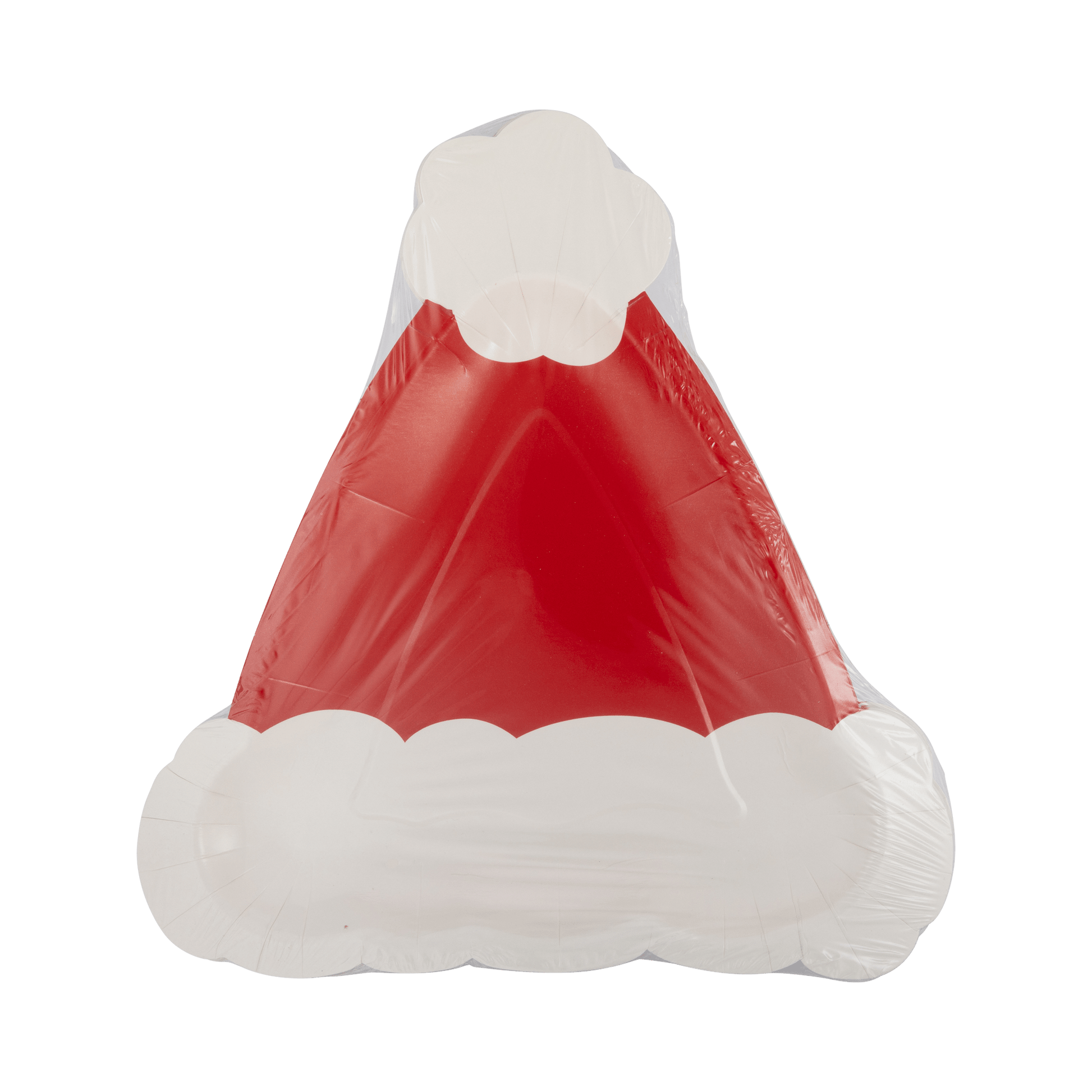 PLPL703 - Santa Hat Shaped Plate - Bria Blair Creative