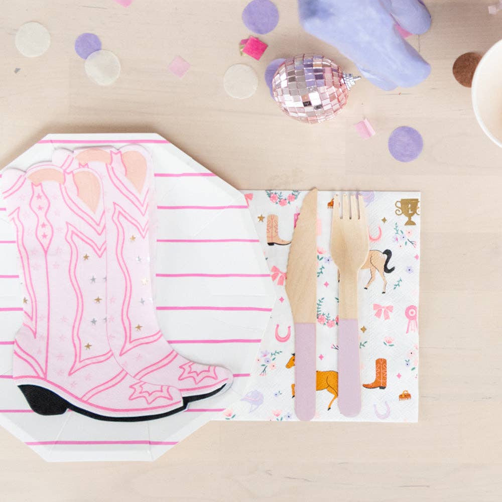 Pony Tales Large "Boot" Napkins - Bria Blair Creative