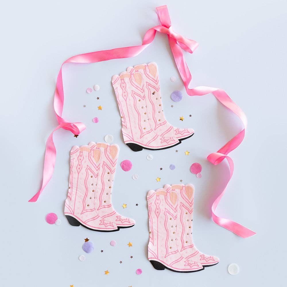 Pony Tales Large "Boot" Napkins - Bria Blair Creative