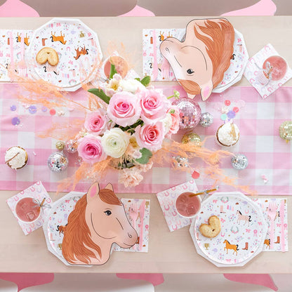 Pony Tales "Pony" Dinner Plates - Bria Blair Creative