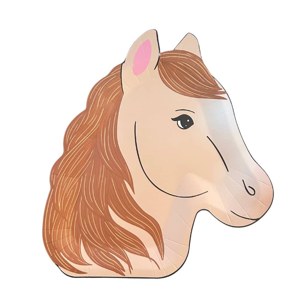 Pony Tales "Pony" Dinner Plates - Bria Blair Creative
