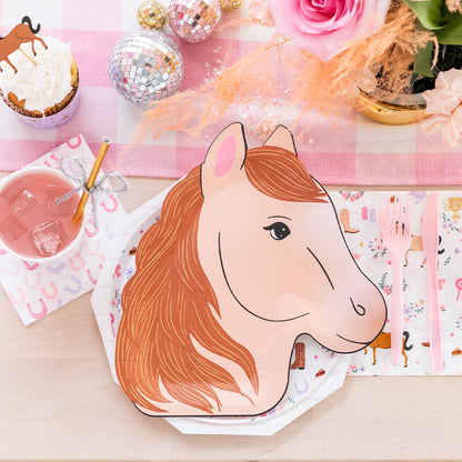 Pony Tales "Pony" Dinner Plates - Bria Blair Creative