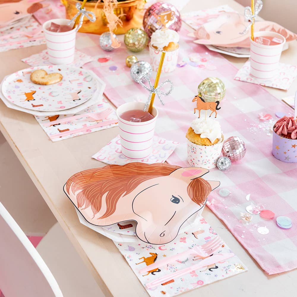 Pony Tales "Pony" Dinner Plates - Bria Blair Creative
