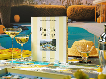 Poolside Gossip - Slim Aarons Collab - 1000 Piece Puzzle - Bria Blair Creative