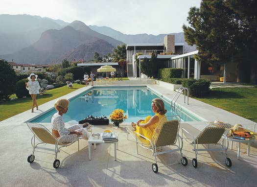 Poolside Gossip - Slim Aarons Collab - 1000 Piece Puzzle - Bria Blair Creative