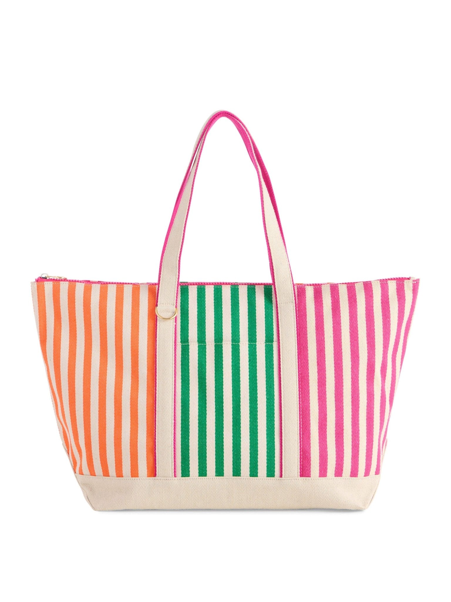 PORT STRIPE TOTE: MULTI - Bria Blair Creative