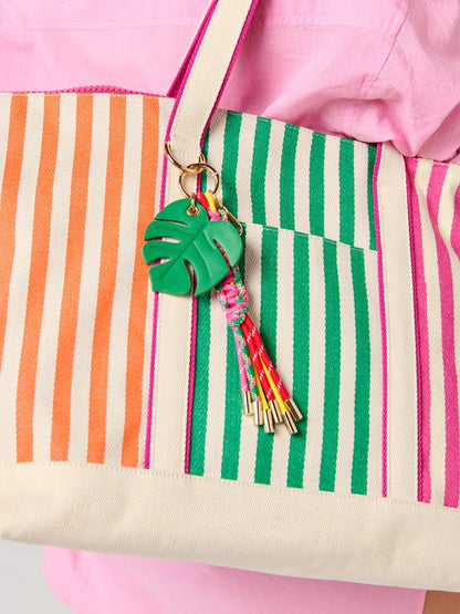 PORT STRIPE TOTE: MULTI - Bria Blair Creative