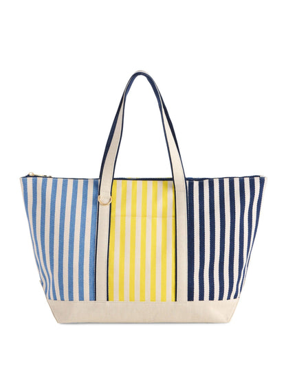 PORT STRIPE TOTE: MULTI - Bria Blair Creative