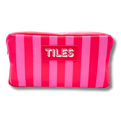 Premium Mahjong Tile Bags | Fits Most Large Tile Sets : Diamond - Orange Tile Bag - Bria Blair Creative