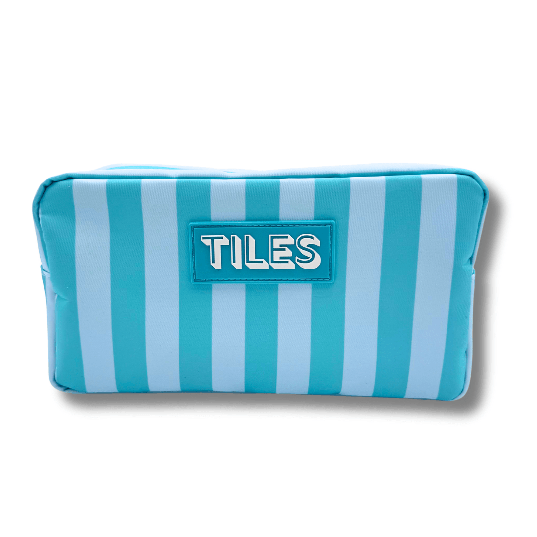 Premium Mahjong Tile Bags | Fits Most Large Tile Sets : Diamond - Orange Tile Bag - Bria Blair Creative