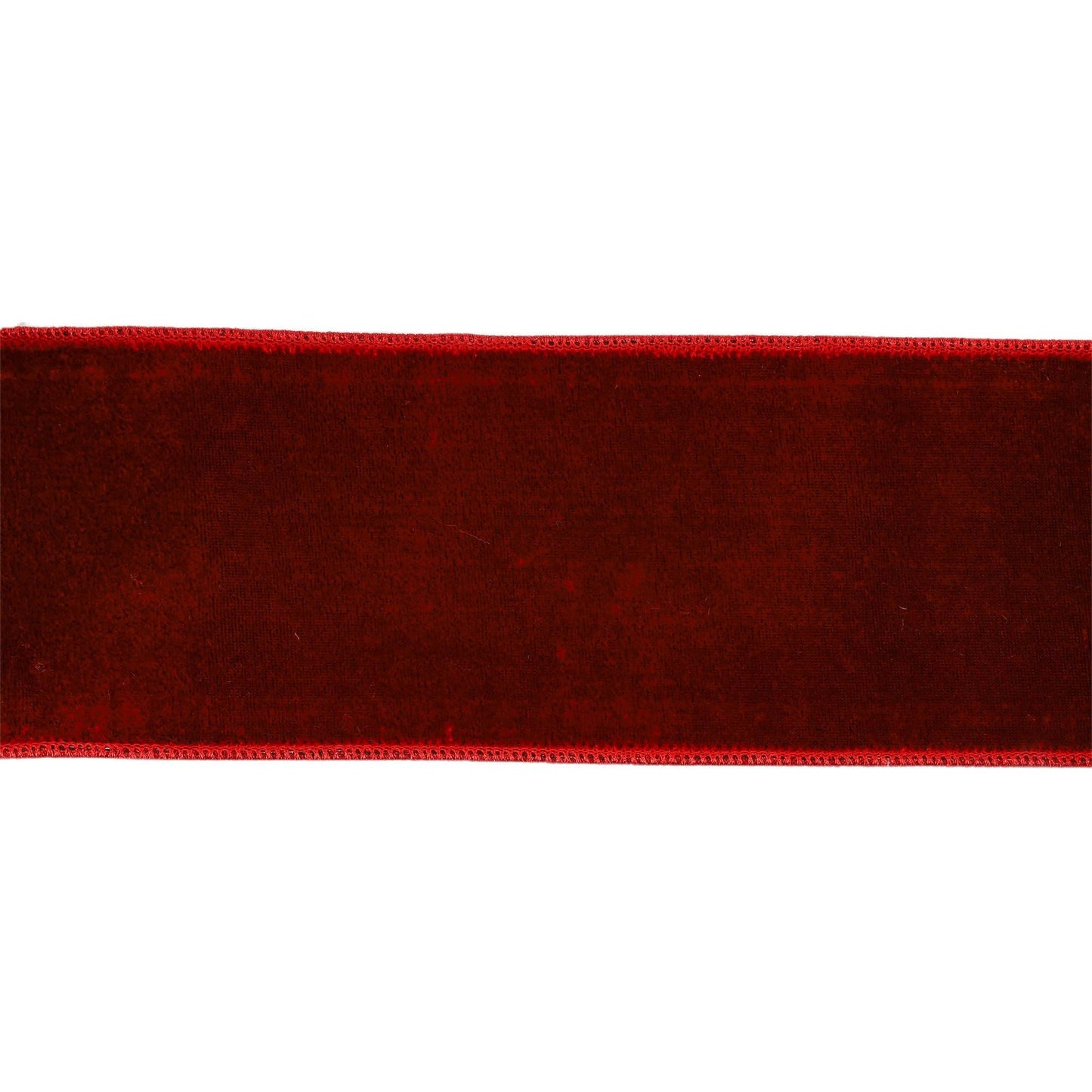 Premium Red Velvet Ribbon with Metallic Backing, 5 Yards - Bria Blair Creative