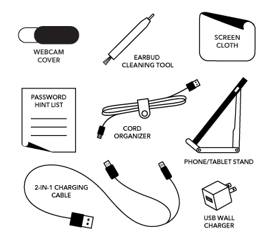 Puffer Tech Kit: Navy - Bria Blair Creative
