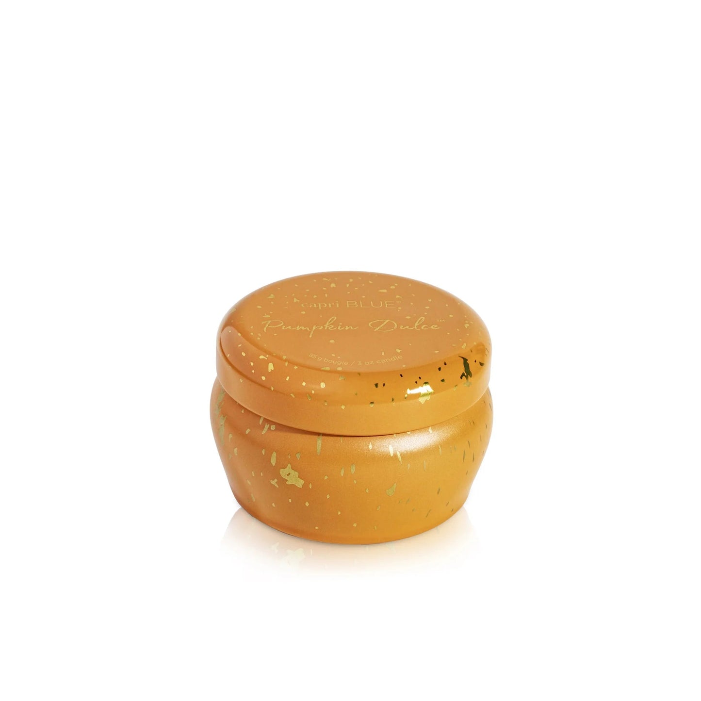Pumpkin Dulce Glimmer Mini Tin Candle - Bria Blair Creative