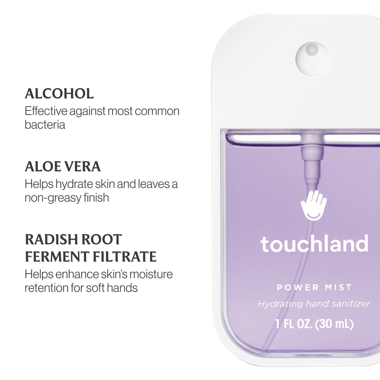 Pure Lavender Power Mist Hydrating Hand Sanitizer - Bria Blair Creative