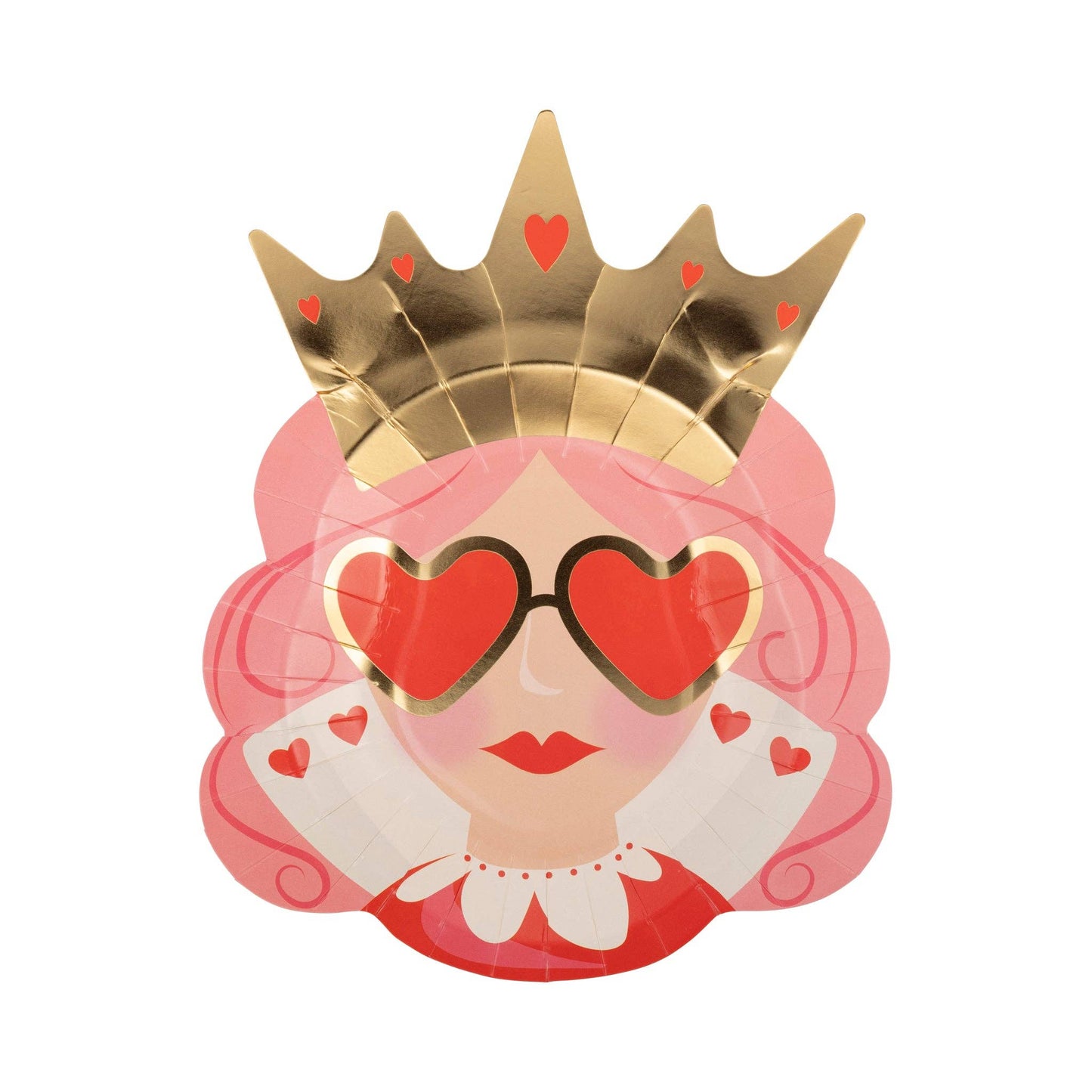 QHT1140 - Queen of Hearts Plate - Bria Blair Creative