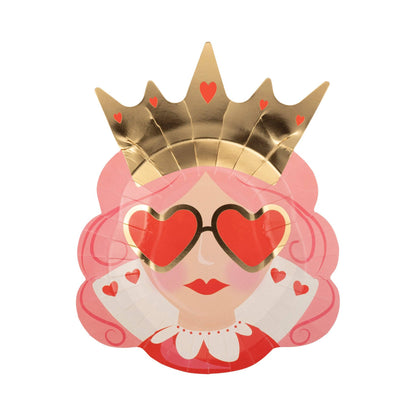 QHT1140 - Queen of Hearts Plate - Bria Blair Creative