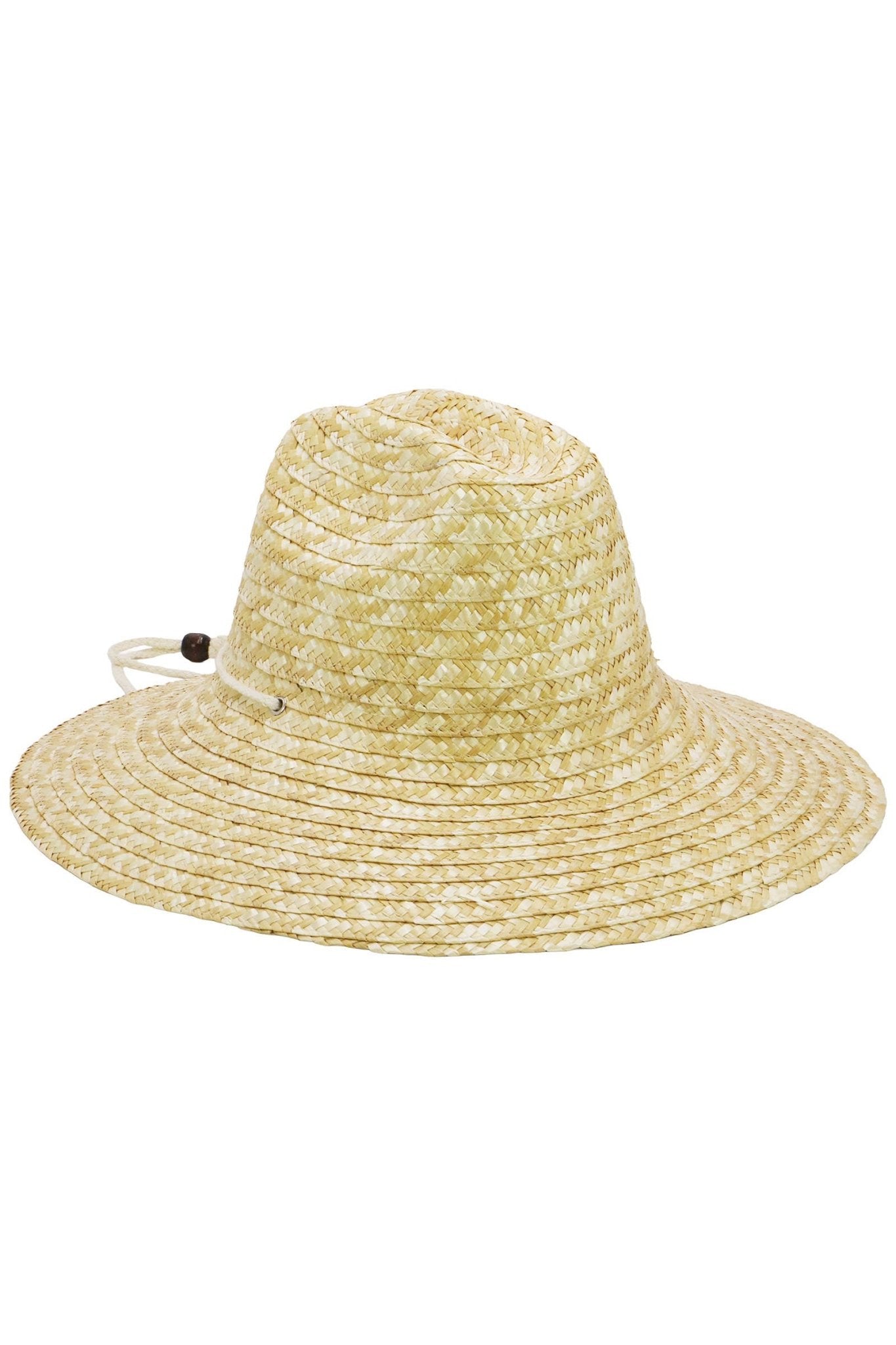 Quarterhorse Wheat Straw Lifeguard Hat: AS SHOWN / ONE SIZE - Bria Blair Creative