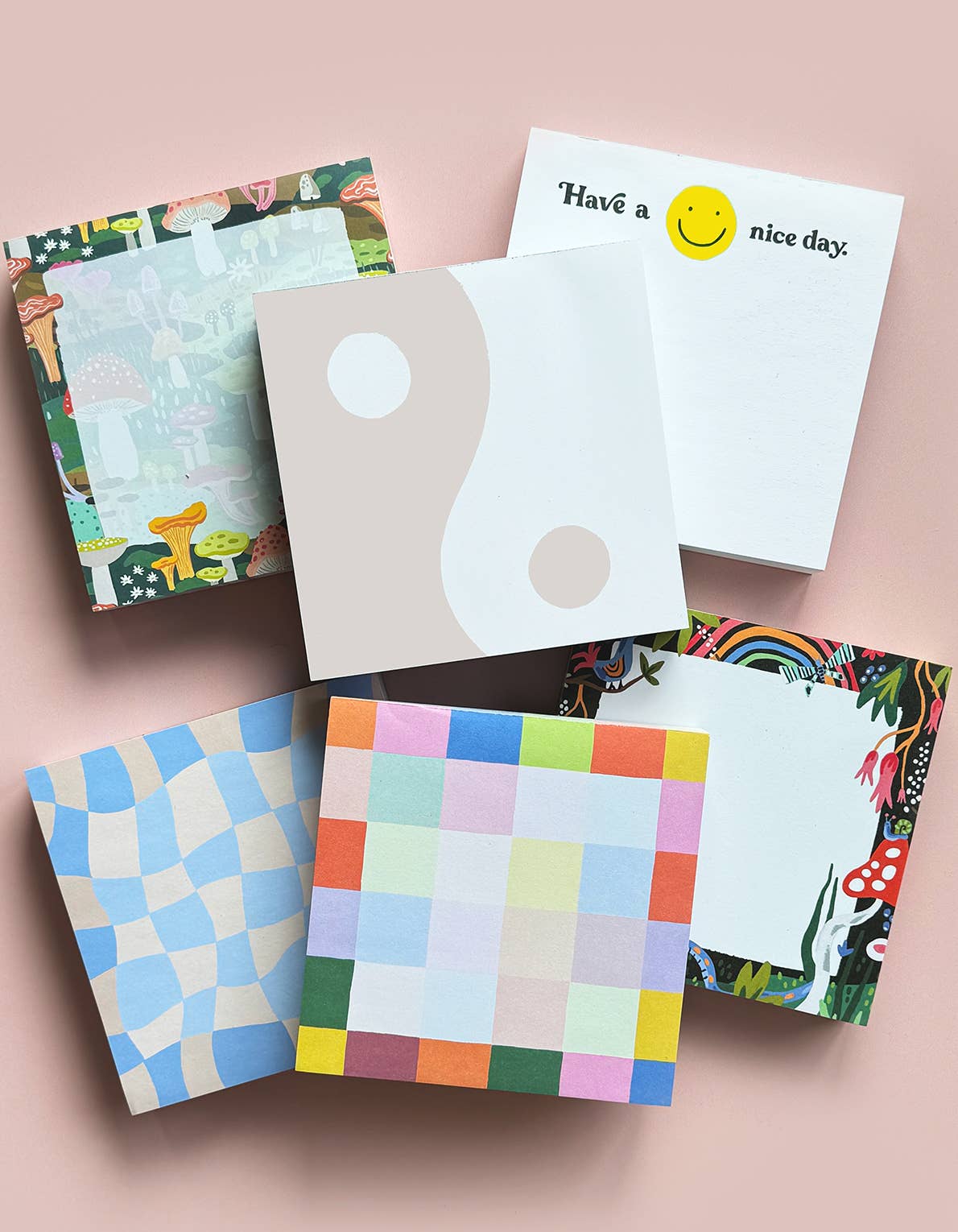 Rainbow 200 - Sheet Jumbo Desk Pad - Bria Blair Creative