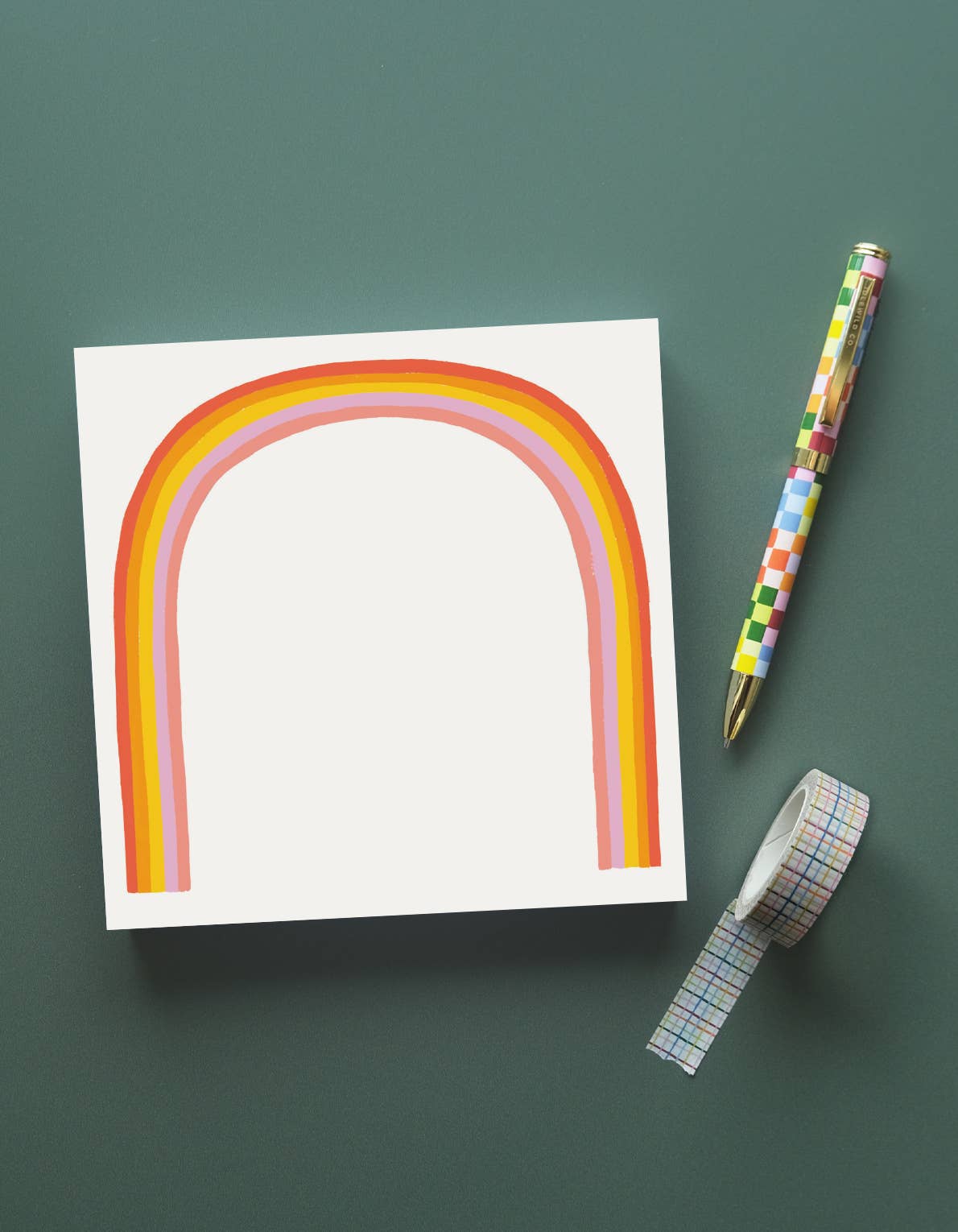Rainbow 200 - Sheet Jumbo Desk Pad - Bria Blair Creative