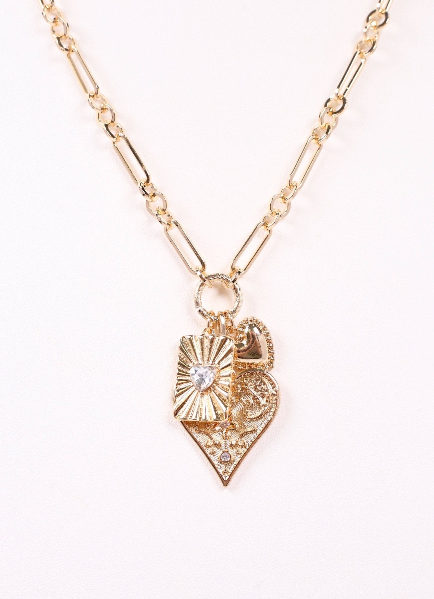 Rambeau Charms Necklace GOLD: Default - Bria Blair Creative